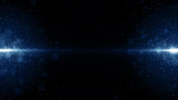 Blue Particles Background alt