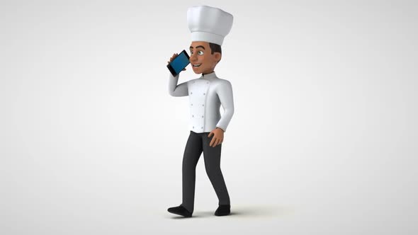 6 cartoon Chefs