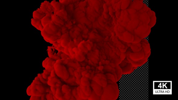 Red Smoke Reveal 4K alt