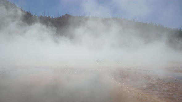 Spring in Yellowstone National Park