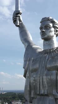 Motherland Monument in Kyiv Ukraine