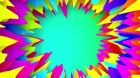 Radial Background of High-speed Abstract Lines for Anime