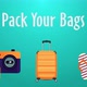 Holiday trip or Summer vacation concept 2d animation. Time to Travel illustration. - VideoHive Item for Sale