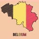 Belgium Cartoon Map - VideoHive Item for Sale