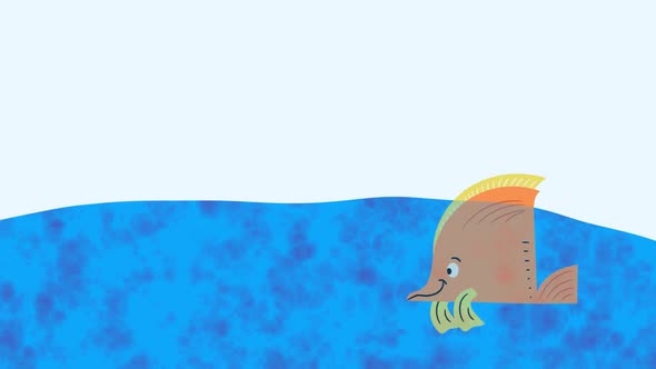 Aquarium Fish  Animation Scene 03