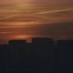 The Sun Hides Behind the Buildings, sunset timelapse shot - VideoHive Item for Sale