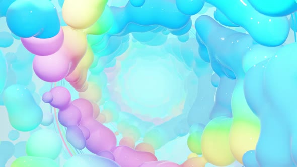 Abstract Holographic Geometry With Radial Circles 01 HD alt