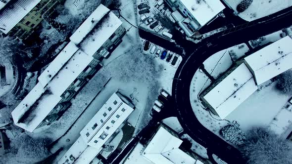 Urban Village Buildings Houses Homes in the City alt