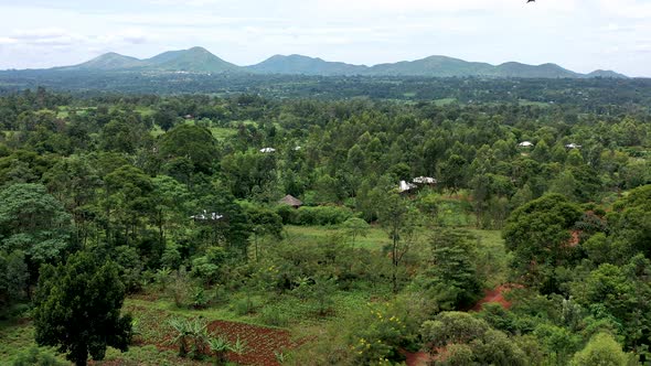 View of an Kenya Village