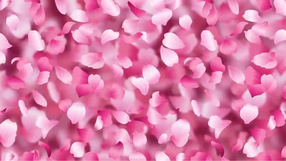 Pink Flower abstract background