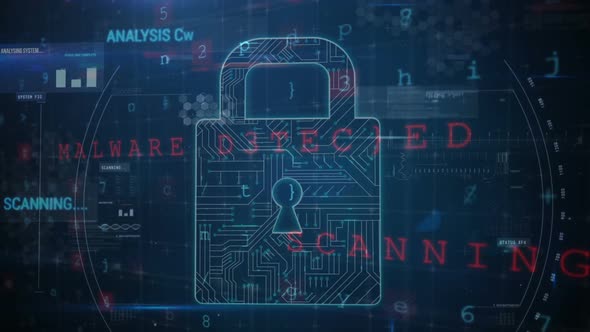 Cyber attack: digital security at risk 4k