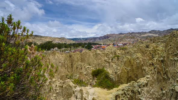 Moon Valley in La Paz