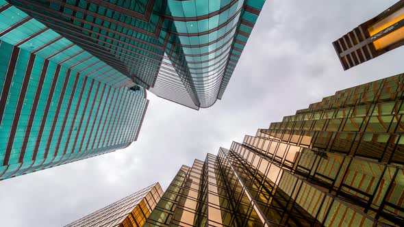 Business Skyscraper in Hong Kong 