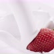 Strawberries Falling Into the Flow of Milk - VideoHive Item for Sale