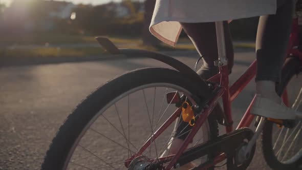 Girl On Bike