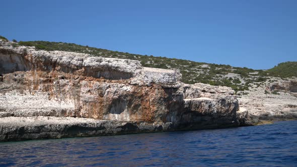 Coast of Islands near Hvar , Croatia