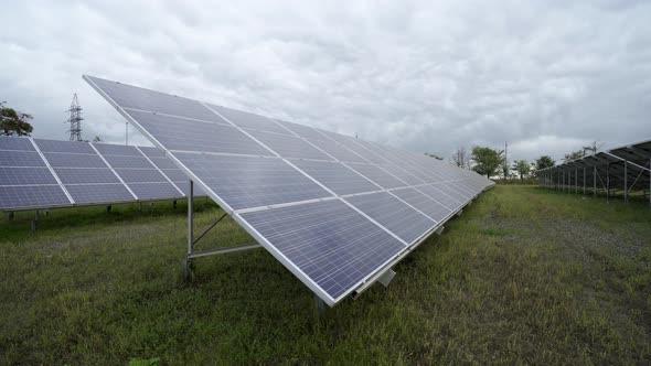 Solar Power Plant. Solar Panels