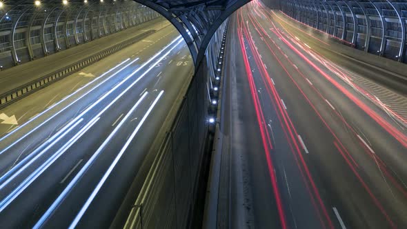 Speed Lines from Car Traffic