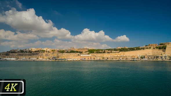 View of Valletta Across the Bay