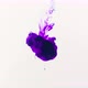 Purple Drop Of Ink In Water - VideoHive Item for Sale