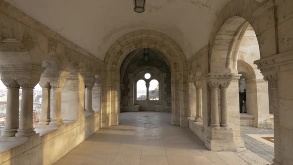 Arcade at Fisherman's Bastion