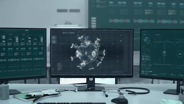 Microscope analysis technology is studying the microbe structure of the disease alt