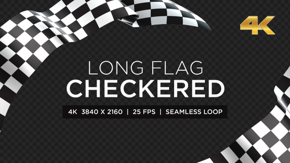 Long Flag Checkered