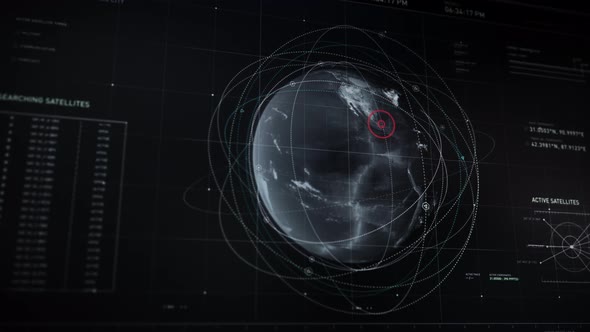 Computer screen shows terrorist gang coordinates pointing to a place in Mexico alt