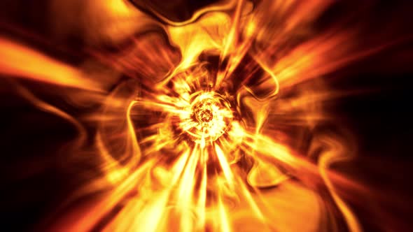 Abstract Flame Energy Burst Effect 4K 02