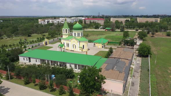 St. Nicholas Church on the Danube Embankment in Izmail