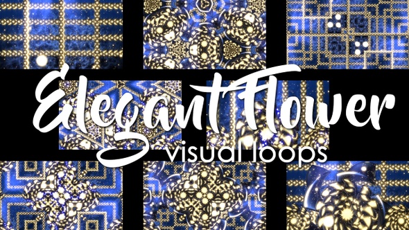 Elegant Flower Visual Loops