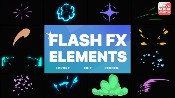Flash FX Elements | Motion Graphics