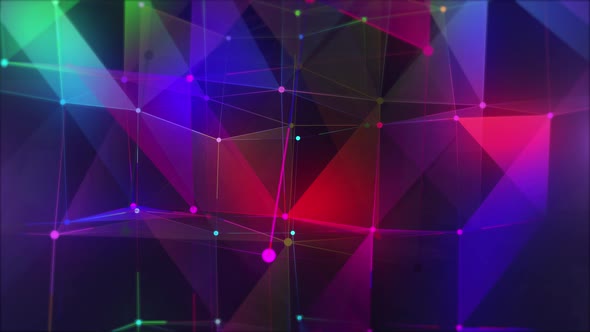 Triangle Colorful Background