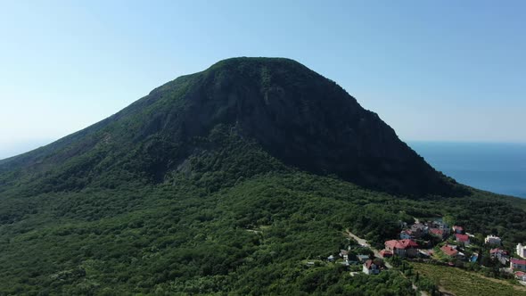 Numerous Peasant Farms Located in the Valley of the Ayudag Mountain in the Crimea