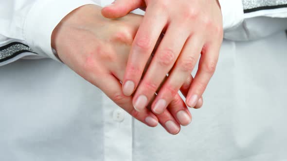 Allergic Dermatitis on the Skin