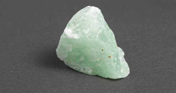 Mineral Aventurine on a Dark Background