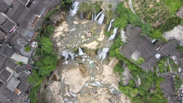 Hibiscus Town in China, Aerial