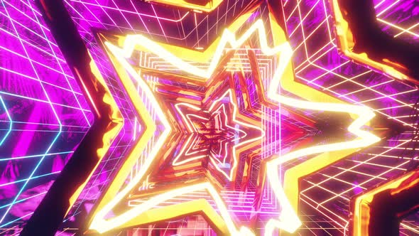 Retro Style Cyber In Palm Tree 06 4K alt