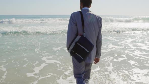 Young man by the sea