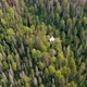 The abandoned hut in the wild forest  The hidden hut in the woods The wild Krasnoyarsk Pillars - VideoHive Item for Sale
