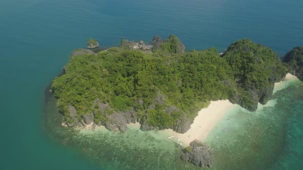 Seascape Caramoan Islands Camarines Sur Philippines