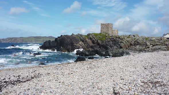 The Beautiful Coast Next To Carrickabraghy Castle - Isle of Doagh, Inishowen, County Donegal -