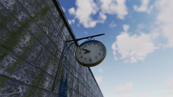 Street Clock Timelapse