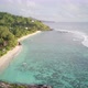Beach at Seychelles aerial view - VideoHive Item for Sale