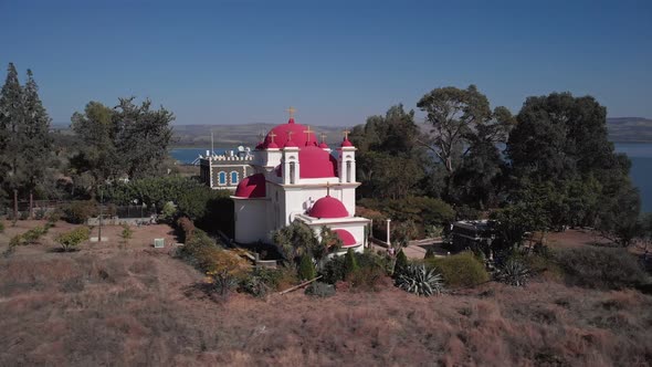 Capernaum Church in Tiberias Israel