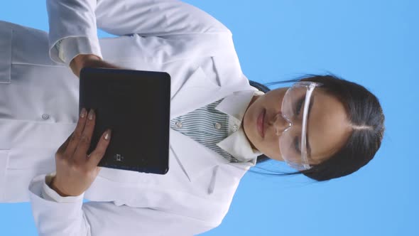 Portrait of Young Female Scientist