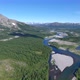 Flight Over Valley Of Mountain River - VideoHive Item for Sale