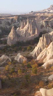 Cappadocia Landscape Aerial View