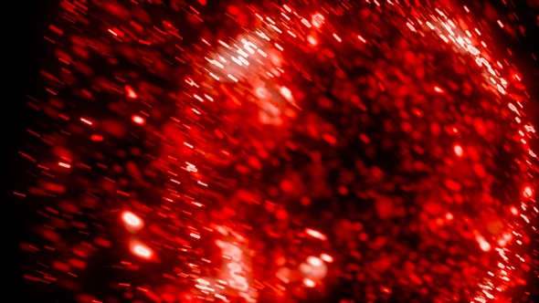 Red Particles Explosion V4