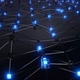 Loop animated mesh with blue glowing knots - VideoHive Item for Sale